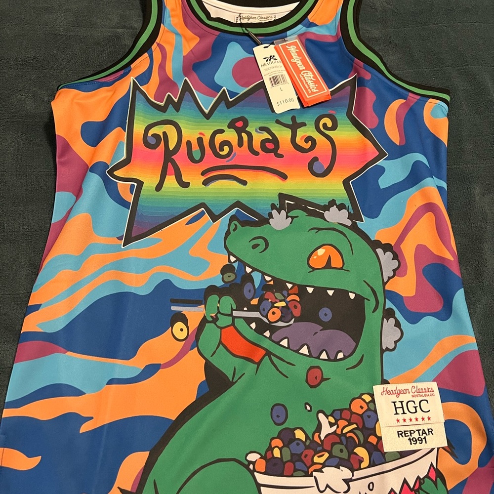 Rugrats Reptar Athletic Jersey